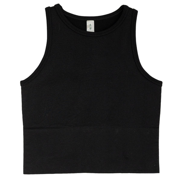 Chevron Top- Black