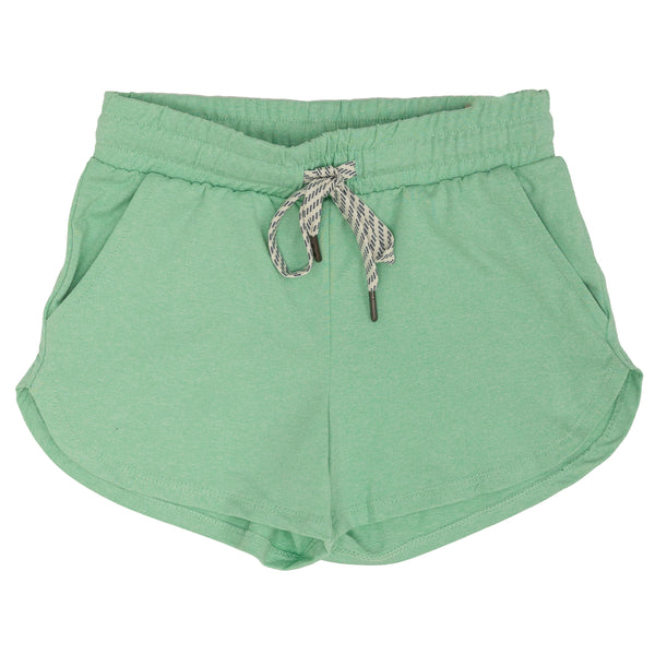 Yoga Shorts- Neptune Green