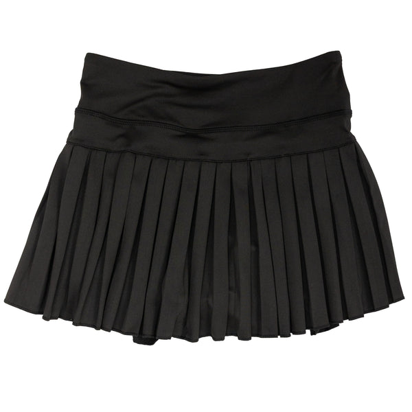 Pleated Skort- Black