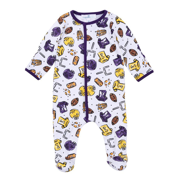 Future Draft Picks Footie Purple/Gold