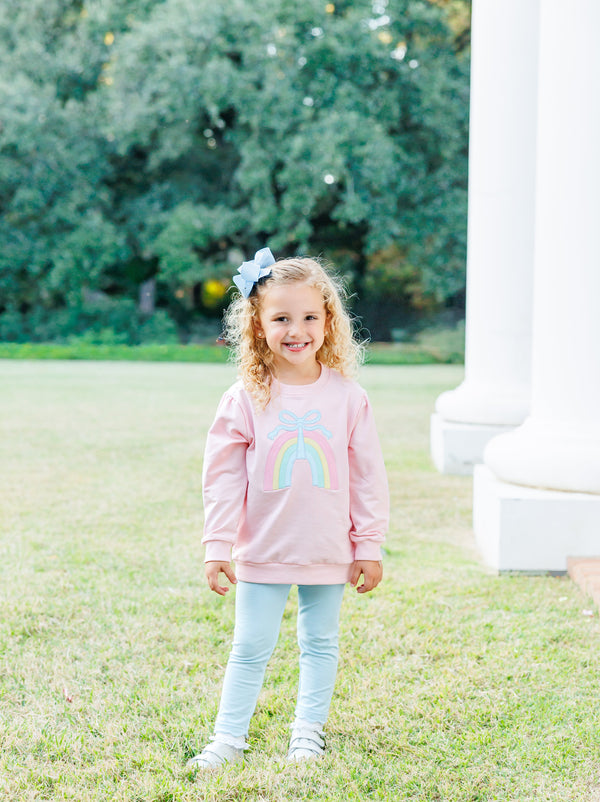 French Terry Pullover- Rainbow