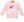 French Terry Pullover- Santa (Light Pink)