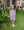 Floral Dress W/ Ric Rac Trim
