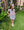 Floral Dress W/ Ric Rac Trim