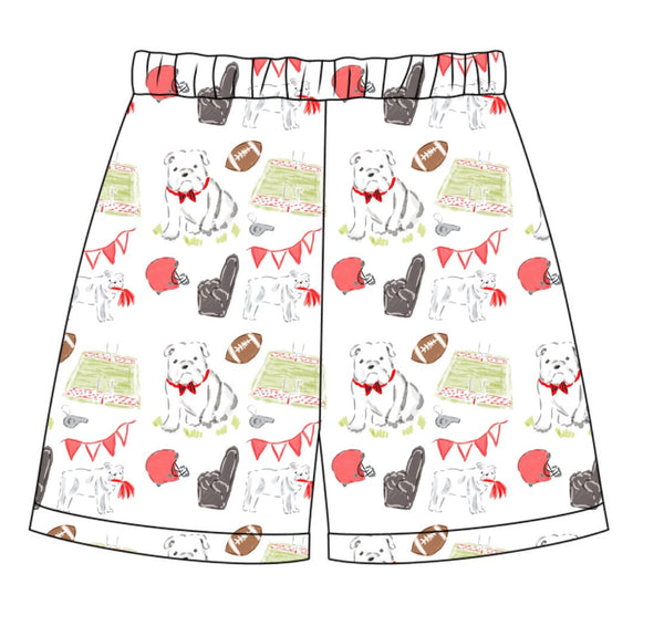 Stafford Shorts- Game Day Dawgs