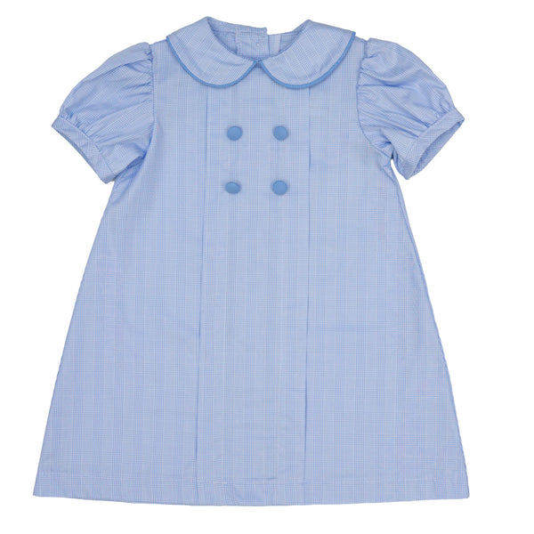 Peri Plaid Pleated Dress