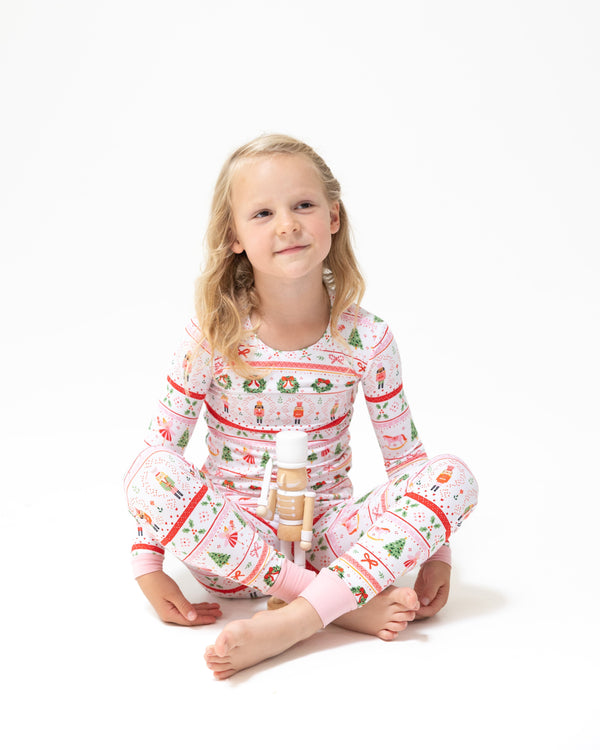 Sugar Plum Fairy Nutcracker Fair Isle L/S Loungewear Set