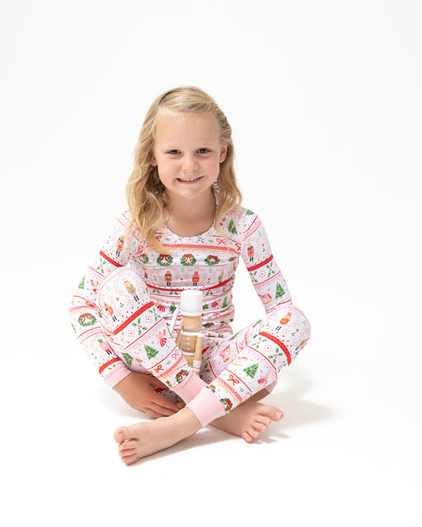 Sugar Plum Fairy Nutcracker Fair Isle L/S Loungewear Set