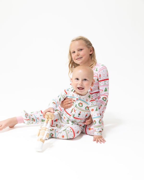 Sugar Plum Fairy Nutcracker Fair Isle L/S Loungewear Set