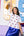White, Royal & Red 'Game Day' Football Tee- Women's