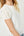 Honeycomb Eyelet Contrast Sleeve Top