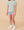 Textured Gathered Sleeve Stretch Knit Top