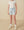 Fray Detail Illusion Hem Denim Shorts