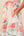 Large Floral Print V Neck Ruffle Sleeve Dress