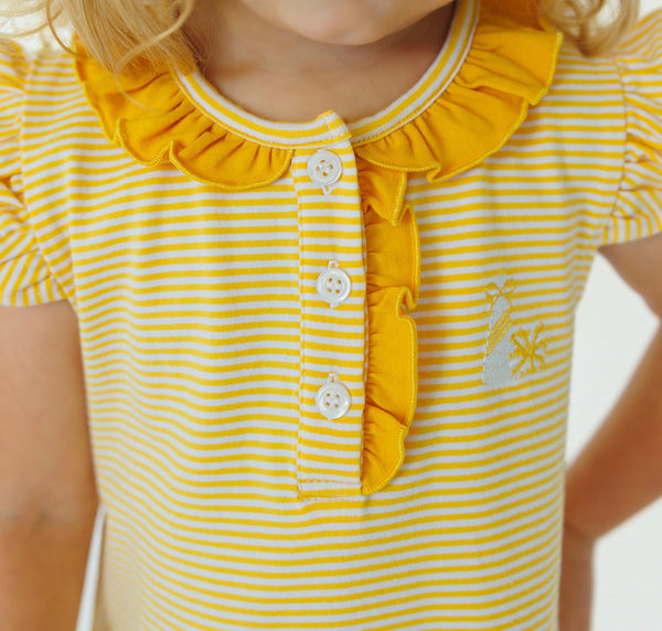 Game Day Dress- Gold