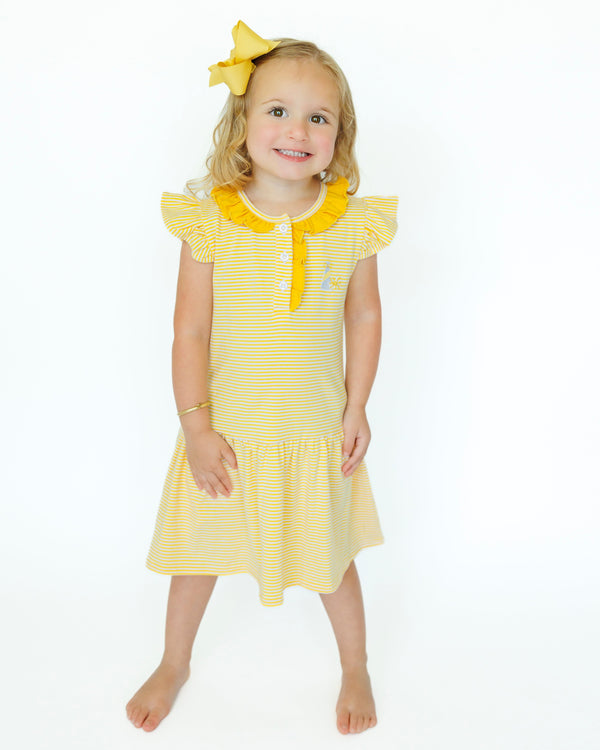 Game Day Dress- Gold