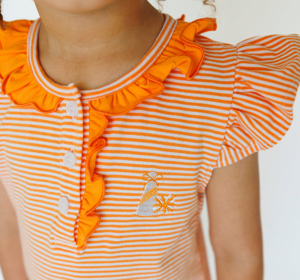 Game Day Dress- Orange