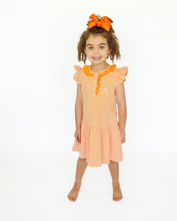 Game Day Dress- Orange