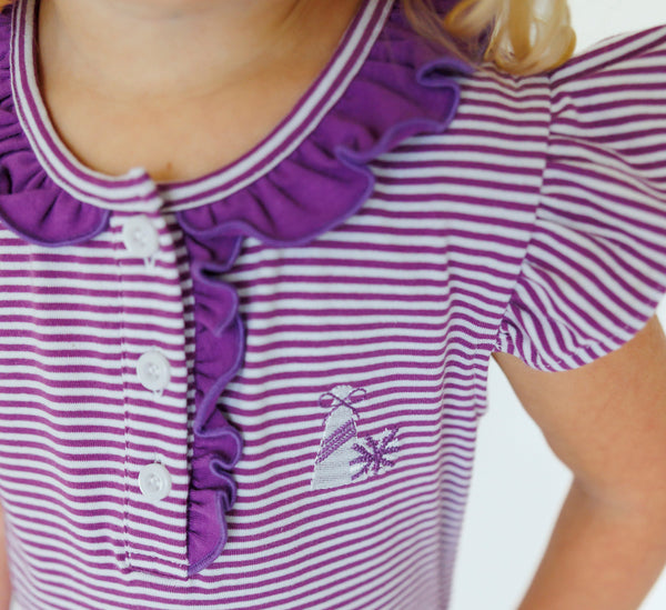 Game Day Dress- Purple