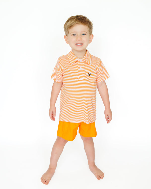 Game Day Polo- Orange