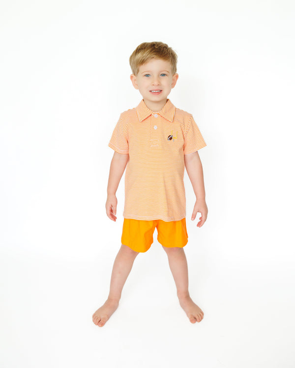 Game Day Polo- Orange