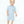 Game Day Polo Romper- Light Blue