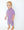Game Day Polo Romper- Purple