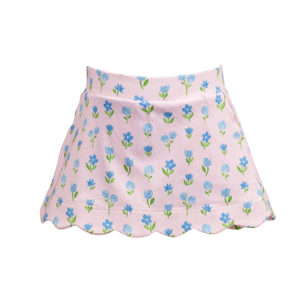 Gardenia Scallop Skort