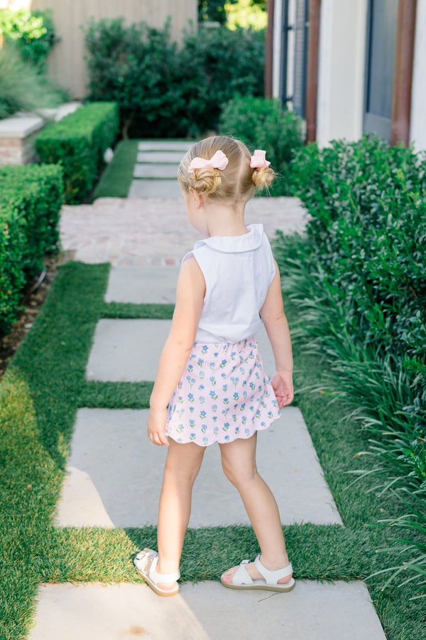 Gardenia Scallop Skort