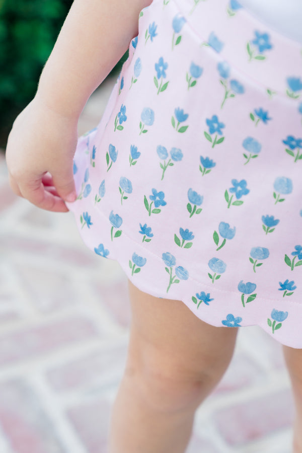 Gardenia Scallop Skort