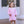 Georgia Bloomer Set- Light Pink Stripe