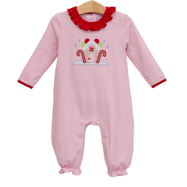 Gingerbread House Romper