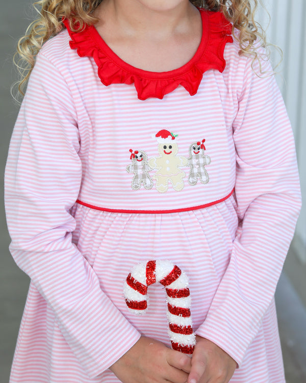 Gingerbread Ruffle Pant Set