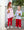 Gingerbread Train Pant Set