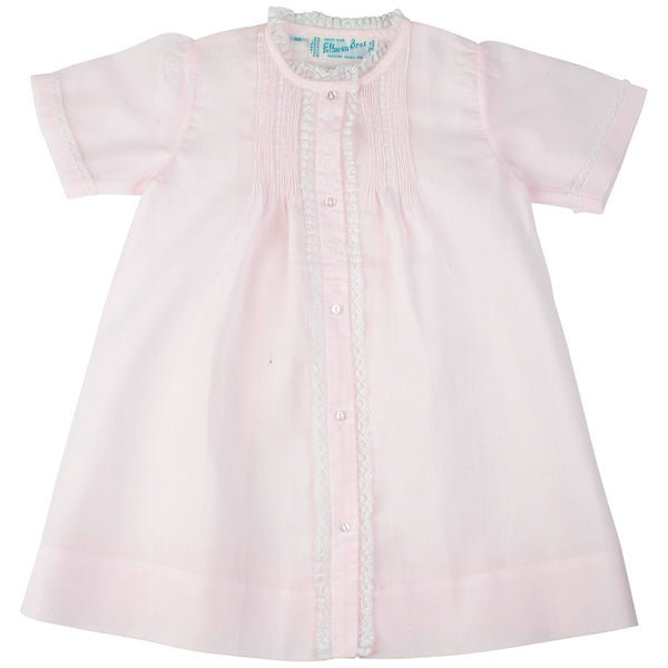 Lace Folded Daygown- Pink