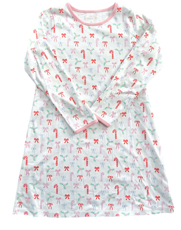 Bows & Holly Play Dress