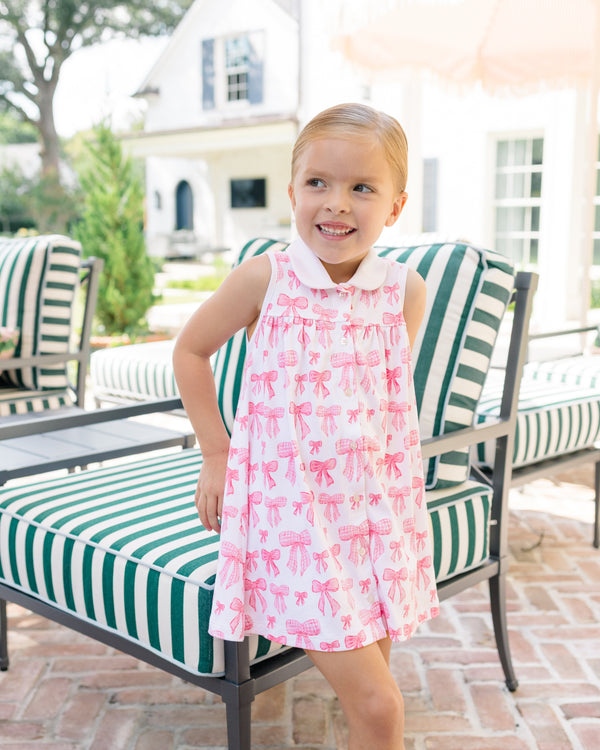 Grosgrain Button Down Dress