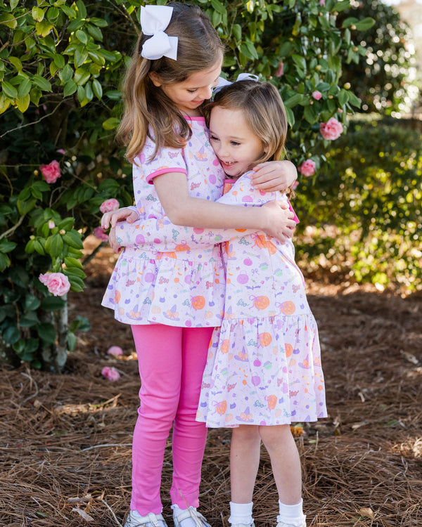 Peggie Peplum Legging Set- Tricks & Treats