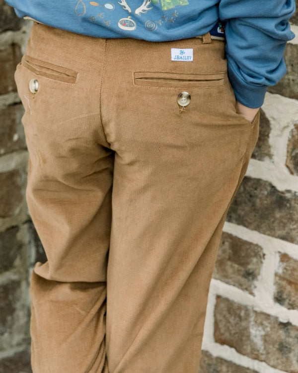 Champ Pants- Brown Corduroy