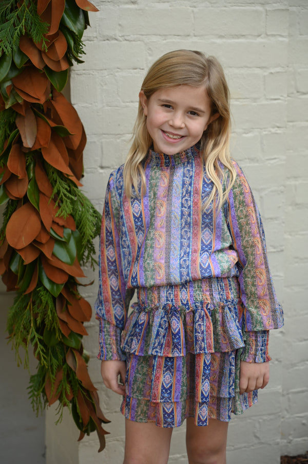 Halston Dress- Multi