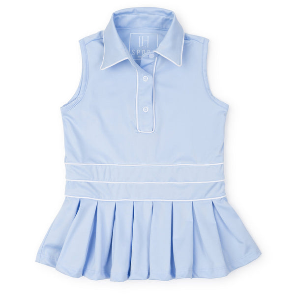 Harper Performance Dress- Light Blue
