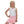 Mini Pleated Skort- Solid Pink