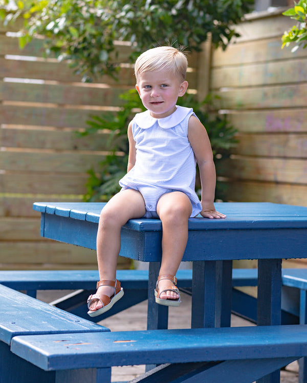 Hayden Bubble- Light Blue Stripe