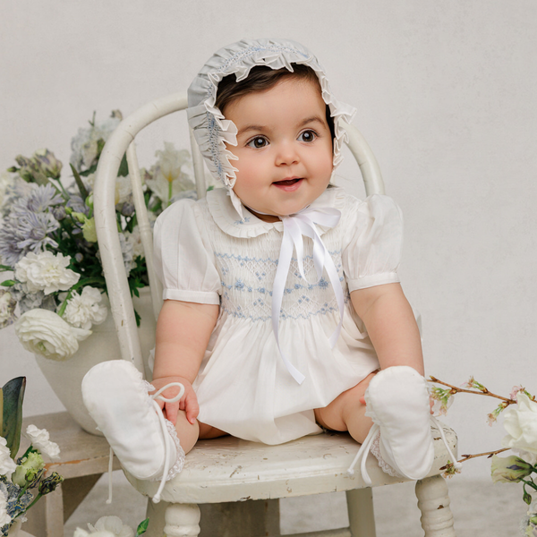 Heritage Bleu Ruffle Bubble