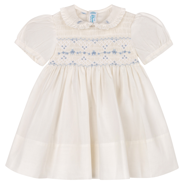 Heritage Bleu Ruffle Dress