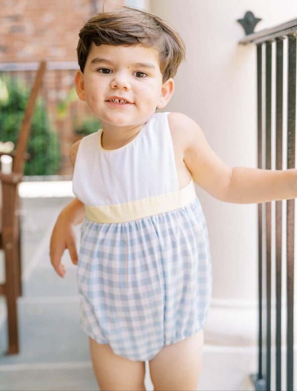 Hollis Bubble- Baldwin Blue Buffalo Check