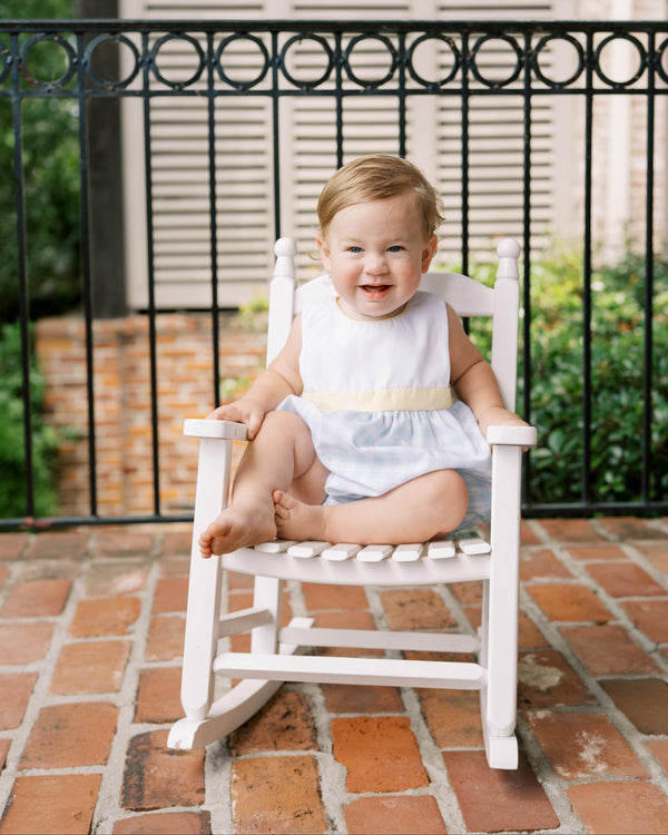 Hollis Bubble- Baldwin Blue Buffalo Check