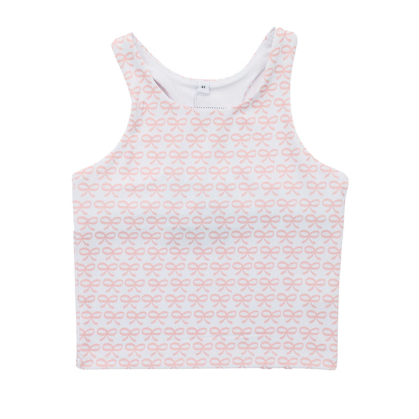 Lib Tank- Pink Bows