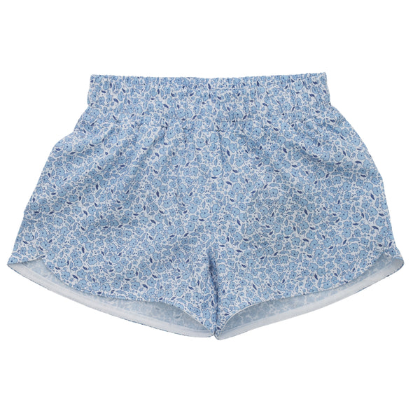 Shorts- Mini Blue Floral