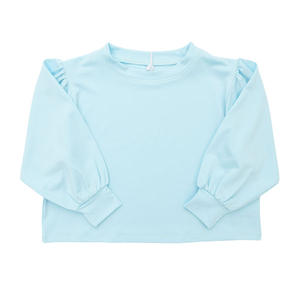 LS Box Top- Aqua